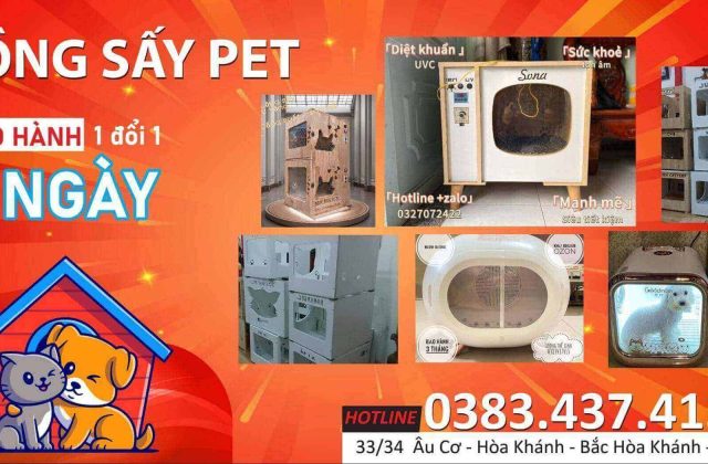 Lồng sấy chó mèo Đà Nẵng